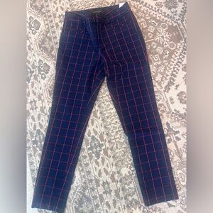 BR Women’s Navy Checkered Pants